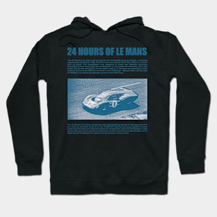 24 hours of le mans Hoodie